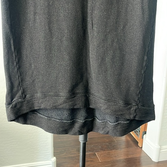 Evereve and Michael Stars Cowlneck long sleeve Dress Dark Charcoal Black Size S. - Picture 4 of 11